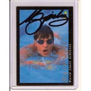  Mark Spitz Autographed 1999 Classic Games Swimming Card 