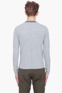 Rag & Bone Grey Wool Blend Franklin Sweater for men  