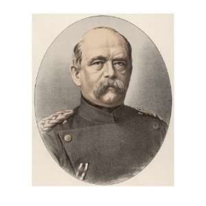  Otto Von Bismarck German Statesman, Circa 1870 Stretched 