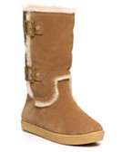    Tory Burch Shearling Boots with Buckles customer 