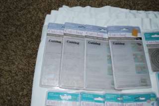 NEW Huge lot Cuttlebug dies & embossing folders works w Sizzix 24 Pkg 