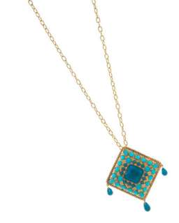 Blue Turquoise Necklace  