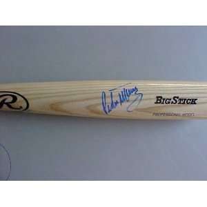 Pedro Martinez Hand Signed Autographed Full Size Rawlings Big Stick 
