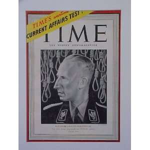 Reinhard Heydrich Gestapo Executioner February 23 1942 Time Magazine 