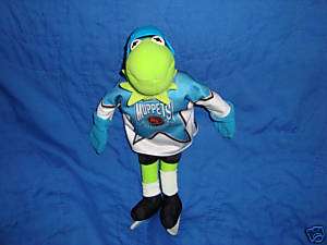 Mcdonalds Muppets NHL hockey Player Plush Kermit Frog  