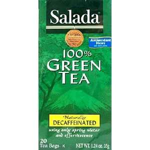 Salada Green Tea Decaffinated 20 ct box Grocery & Gourmet Food