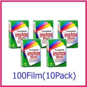 Fuji Instax Mini Film 10pack(100Film)F/ MINI 7,50i NEW  