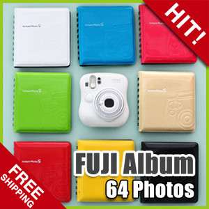 Fuji Instax Mini Film Polaroid Photo Album (64 photos)  
