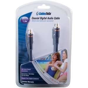  CablesToGo 46020 RCA Single Digital Coaxial Cable 