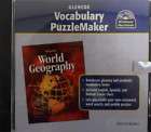 Glencoe Geography The World Teacher Edition TE CD ROM  