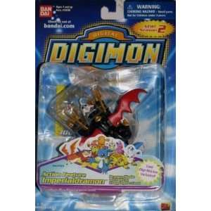   : DIGIMON 5 IMPERIALDRAMON Transforming action figure: Toys & Games