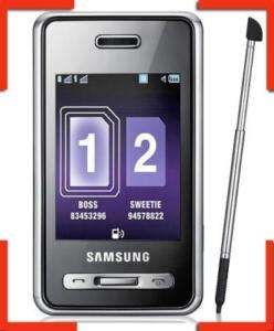 Unlocked Samsung SGH D980 Cell Phone MP3 GSM Bluetooth 8808987877378 