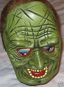 Mask Green Wrinkles 9 Halloween Mask Costume   Adult  