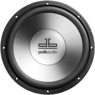 Polk Audio db1040DVC 10 Inch Dual Voice Coil Subwoofer (Single, Black)
