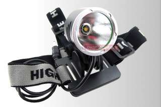 CREE XML XM L T6 1600 Lumens HeadLamp Headlight Bike Bicycle Light 