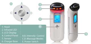 Negative Ion Beauty Facial Massager The latest skin care technolology 
