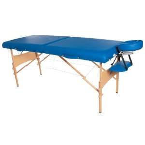 3B Scientific W60602B 1 Wood Deluxe Portable Massage Table, 550lbs 