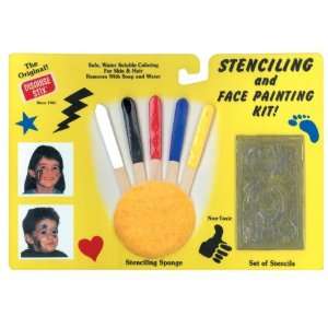  Stenciling and Face Painting Kit