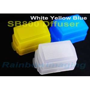   Blue Yellow Diffuser For the Nikon SB 800 Flash Units