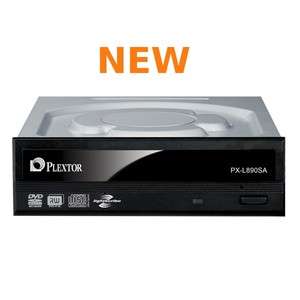 Plextor PX L890SA Black 24x Internal SATA DVD RW Drive  