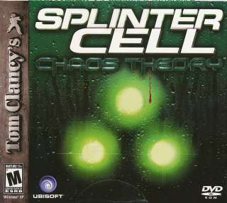 SPLINTER CELL CHAOS THEORY Action PC Game SEALED NEW 008888682141 