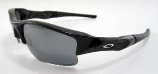 New Oakley Sunglasses Flak Jacket XL Jet Black w/Black Iridium 