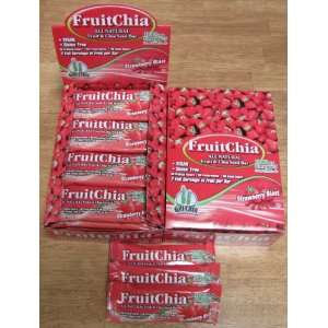 FruitChia All Natural / Real Fruit & Chia Seed Bar With Omega 3 