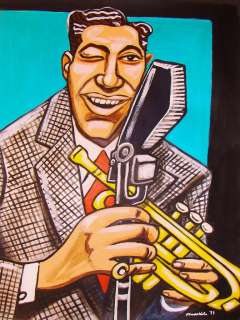 td louis prima just a gigolo this is a signed original painting from 