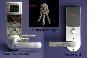 Keyless RFID Card Reader Access Door Lock BID1100RH  