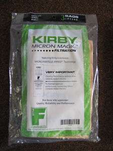 Genuine Kirby F Style Micron Magic Bags Functional Fit Sentria 197208 