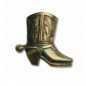  Cowboy Boot Cabinet Hardware Knob   Right Facing