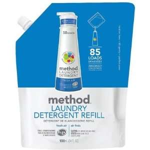 Method Laundry Detergent Refill Fresh Air 34 oz, 85 Loads (Quantity of 