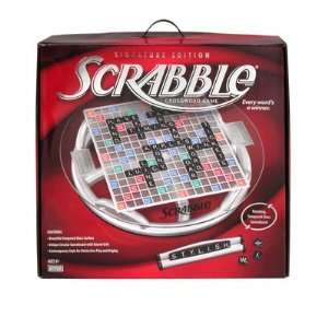  Scrabble Crossword Game   Glass Signature Edition Toys 