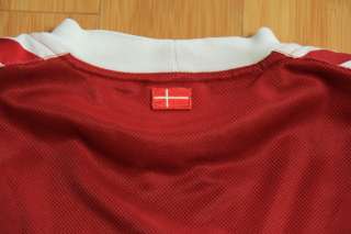 Authentic Hummel Denmark National Team soccer jersey RARE 2004  