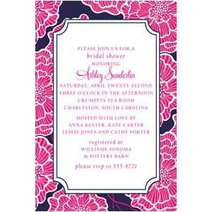 Lilly Pulitzer Personalized Invitations   Cloud Nine   Vertical