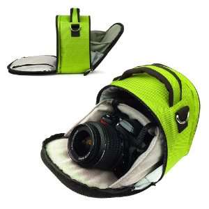 designed Lime Green Small DSLR & SLR Camera Bag, Laurel Luxury 