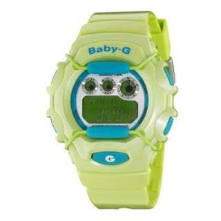 Casio Womens BG1006SA 3CR Baby G Lime Green Digital Sport Watch 