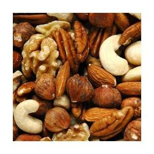 Mixed Nuts Raw Un Salted Deluxe (Pack of 12/16oz bags)  