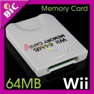 64MB 64M Memory Card for Nintendo Gamecube Wii Console  