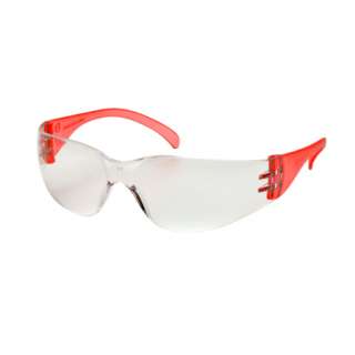 Safety Glasses Pyramex Intruder Red Temples Each  