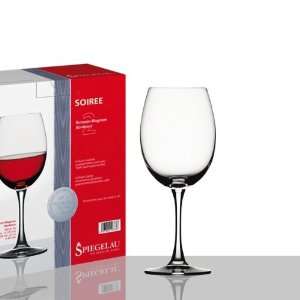 Spiegelau Soiree 12.75oz Red Wine Glasses Case of 6.  