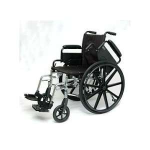   Lightweight Wheelchair   Flip Back Desk Arms, 18, Swingaway Footrests
