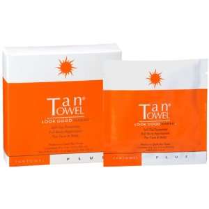  TanTowel Full Body PLUS Towelettes   6 pack Beauty