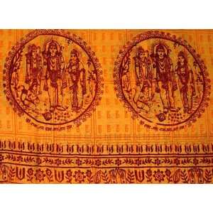   Symbols, Gods & Goddesses of India ~ Large 37 x 60 Home & Kitchen