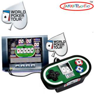 New World Poker Tour Plug N Play to TV Game Package  