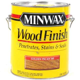 Gallon of Minwax Wood Finish Stain   GOLDEN PECAN  