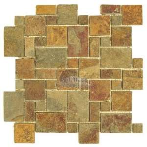 Infinity glass tiles ardesia natural stone mesh mounted tile sheets in
