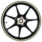 Gold 12 to 15 inch Motorcycle, Scooter, Car Wheel Rim Stripes 1/4 inch 