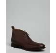 FISK milk chocolate grained leather lace up Denver mid boot 