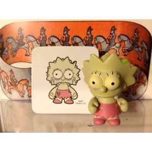  Simpsons Series 2 Zombie Lisa New W/Box Foil & Card Toys 